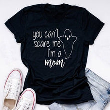 Load image into Gallery viewer, you can&#39;t scare me i&#39;m a Nurse Mom t-shirt 2020
